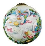Six Geese a Laying